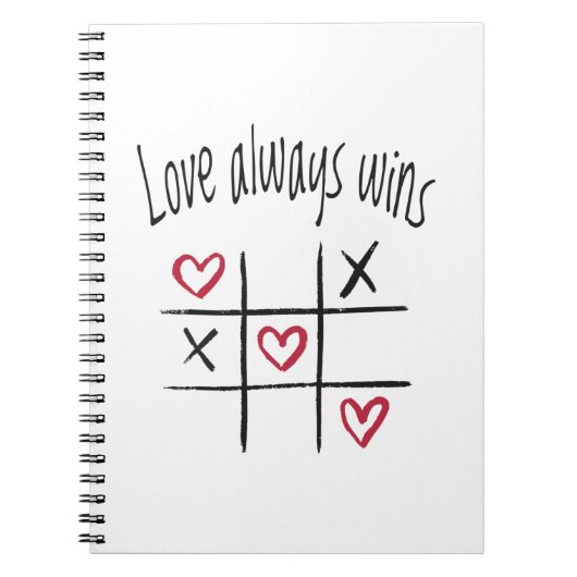 Carnet L'amour gagne toujours (Devant)