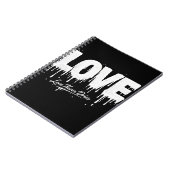 Carnet L'amour ne sèche jamais (Côté gauche)