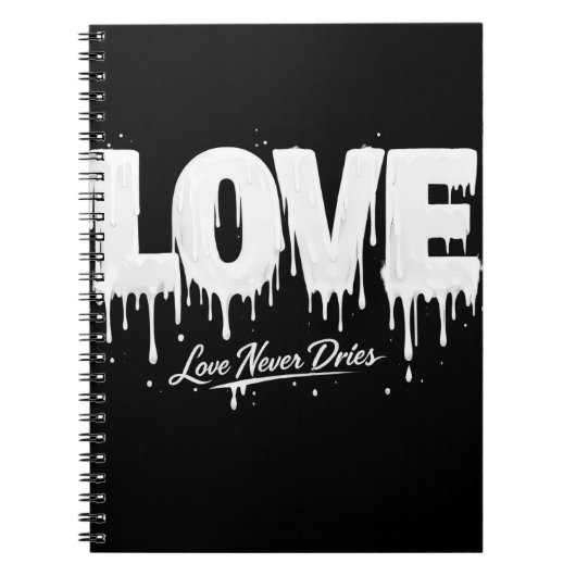 Carnet L'amour ne sèche jamais (Devant)