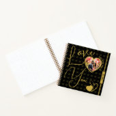 Carnet L'amour personnalisé Vous pour la Saint Valentin (Intérieur)