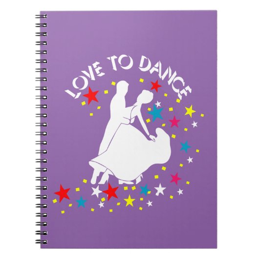 Carnet L'amour pour la danse (Devant)