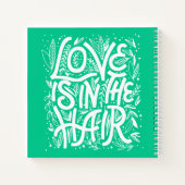 Carnet L'Amour Vert Est Dans Les Cheveux (Dos)