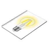 Carnet Lampe à néon (Côté gauche)