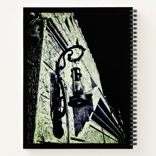 Carnet Lampe antique (Dos)