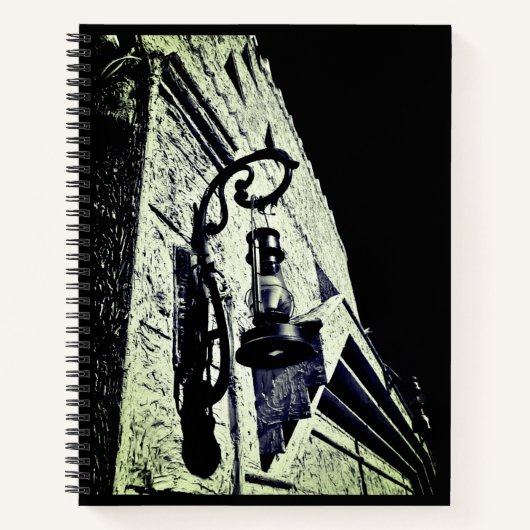 Carnet Lampe antique (Devant)