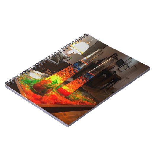 Carnet Lampe de lave (Côté gauche)