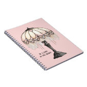 Carnet Lampe Rose Soyez Une Lumière (Côté Droit)