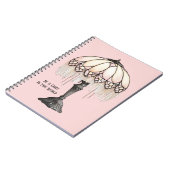 Carnet Lampe Rose Soyez Une Lumière (Côté gauche)