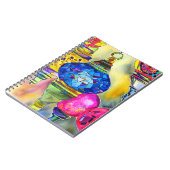 Carnet Lampes turques mosaïque aquarelle art (Côté gauche)