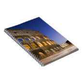 Carnet l'amphithéâtre du Colisée illuminé la nuit (Côté Droit)
