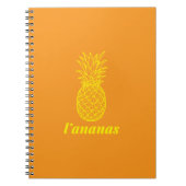 Carnet l'ananas (Devant)