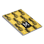 Carnet L'ananas zigzague monogramme de | (Côté Droit)
