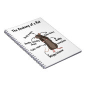 Carnet L'anatomie d'un rat (Côté Droit)
