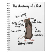 Carnet L'anatomie d'un rat (Devant)