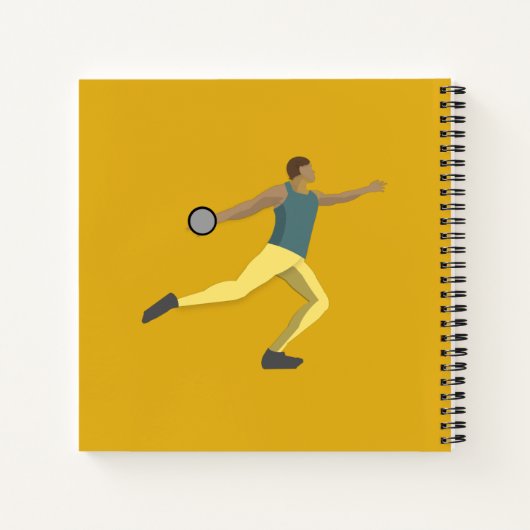 Carnet Lancement de Discus (Dos)