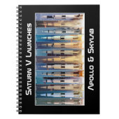Carnet Lancement de la fusée Saturn V Moon (Devant)