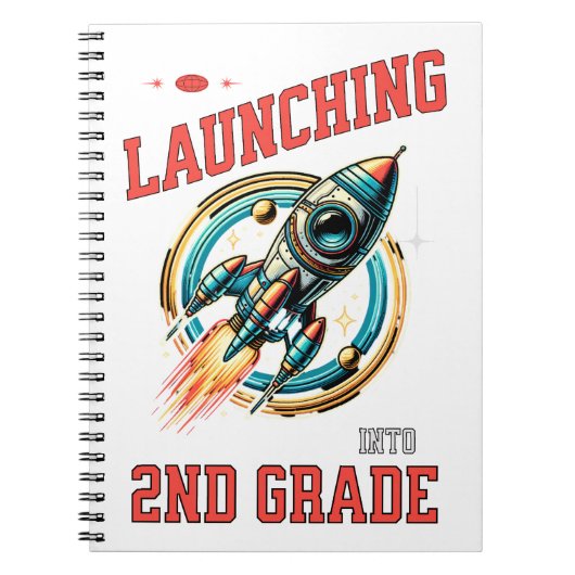 Carnet Lancement en 2e année - Retour à l'école (Devant)