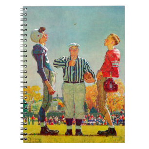 Carnet Lancer de pièce de monnaie par Norman Rockwell