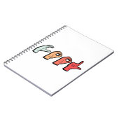 Carnet Langue des signes ASL - Culture Sourde (Côté gauche)