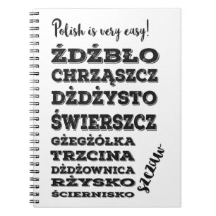 Carnet Langue polonaise Pologne Cadeau