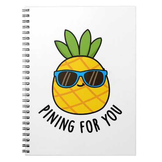 Carnet Languir Pour Vous Pun Drôle De Ananas (Devant)