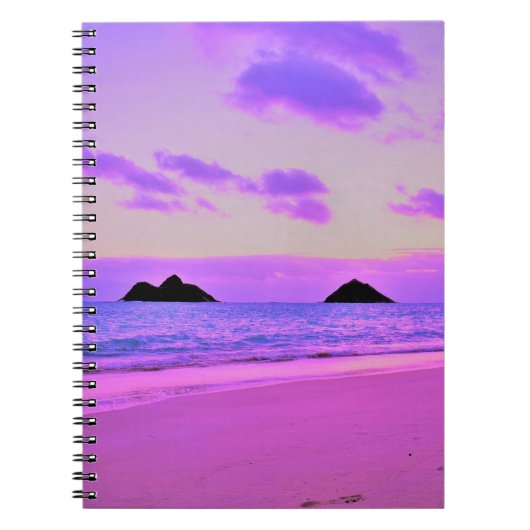 Carnet Lanikai Sunrise (Devant)