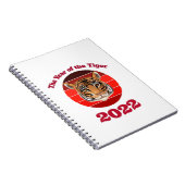 Carnet L'année du tigre 2022 (Côté Droit)
