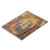 Carnet L'annonce (une partie de polyptych) (huile sur le (Côté gauche)