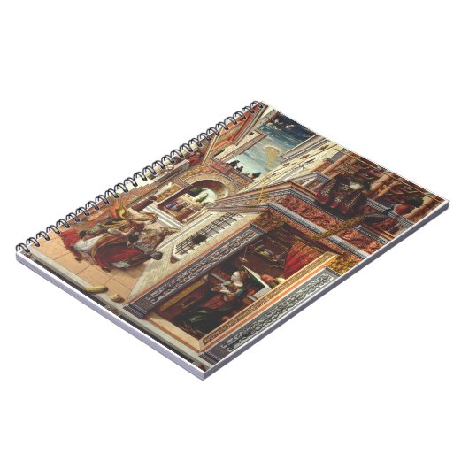 Carnet L'Annonciation, avec Saint Emidius (Côté gauche)