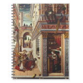 Carnet L'Annonciation, avec Saint Emidius (Devant)