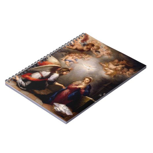 Carnet L'Annonciation de Murillo (détails) (Côté gauche)