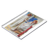 Carnet L'Annonciation par Dante Gabriel Rossetti (Côté gauche)
