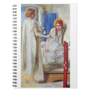 Carnet L'Annonciation par Dante Gabriel Rossetti