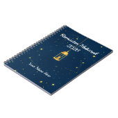 Carnet Lanterne de galaxie minimaliste (Côté gauche)