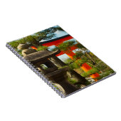 Carnet Lanterne en pierre et porte Torii (Côté Droit)