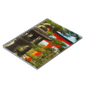 Carnet Lanterne en pierre et porte Torii (Côté gauche)
