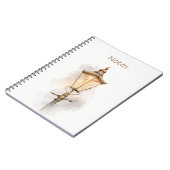 Carnet Lanternes de rue brun crème (Côté gauche)