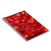 Carnet Lanternes rouges nouvel an chinois (Côté Droit)