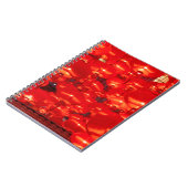 Carnet lanternes rouges traditionnelles décorées pour le  (Côté gauche)