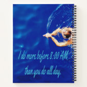 Carnet Lap Swim Team Motivational Inspiration (Dos)