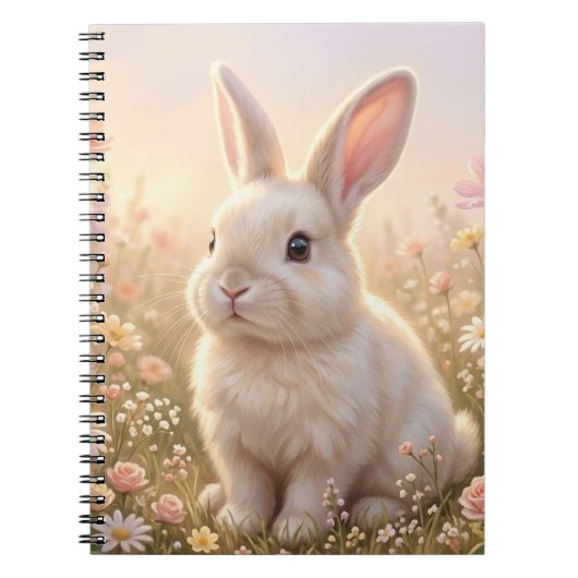 Carnet Lapin Blanc (Devant)