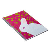 Carnet lapin blanc (Côté Droit)
