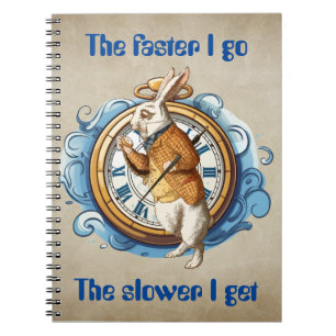 Carnet Lapin Blanc, Alice Dans le personnage de Wonderlan