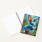 Carnet Lapin bleu (Intérieur)