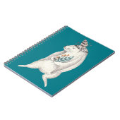 Carnet Lapin bohème à l'aquarelle (Côté gauche)