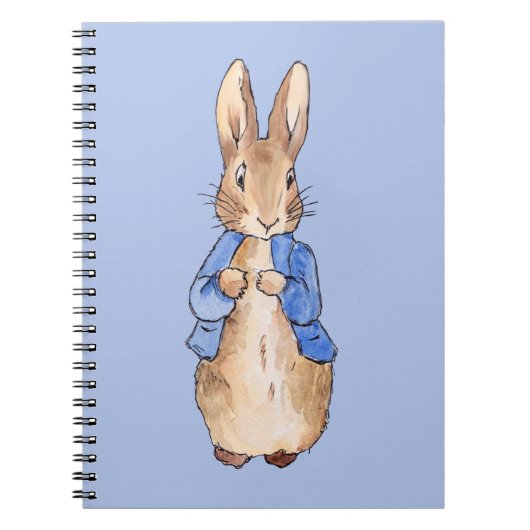 Carnet Lapin classique en veste bleue (Devant)