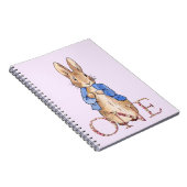 Carnet Lapin classique en veste bleue (Côté Droit)