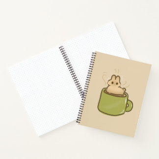 Carnet Lapin de café 