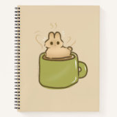 Carnet Lapin de café  (Devant)