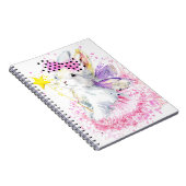 Carnet Lapin de fée d'aquarelle (Côté Droit)